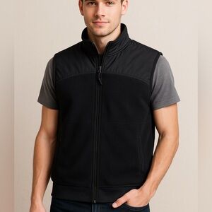 Nike Golf Men's Fleece Dark Black Vest